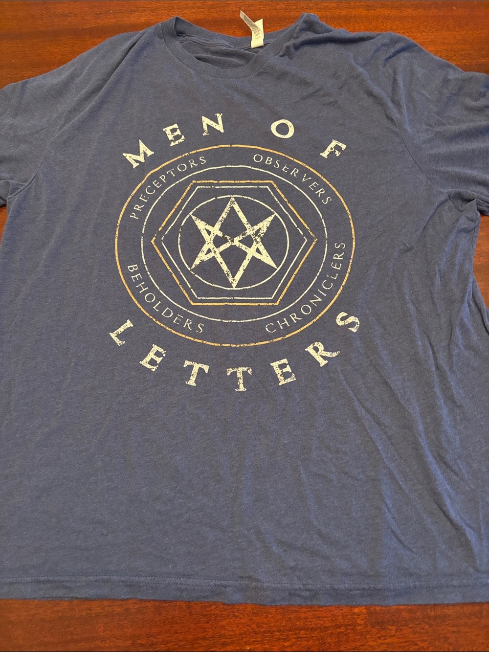Men of Letters XXL T Shirt Supernatural Show